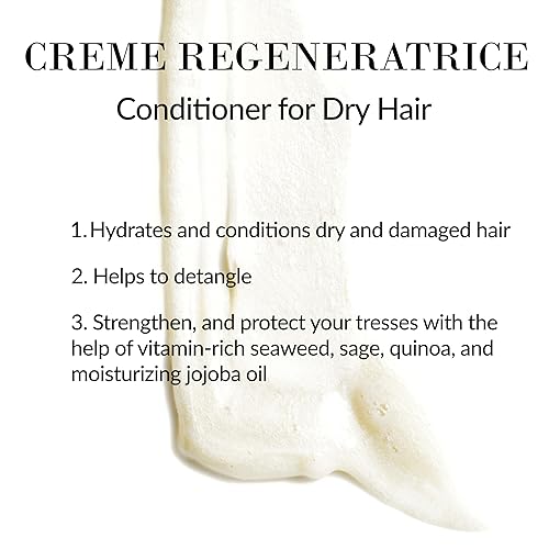 Miniatura 2 de Leonor Greyl Acondicionador natural para cabello seco y dañado, Creme Regeneratrice Paris - desenreda, hidrata, fortalece y protege, 3.3 onzas