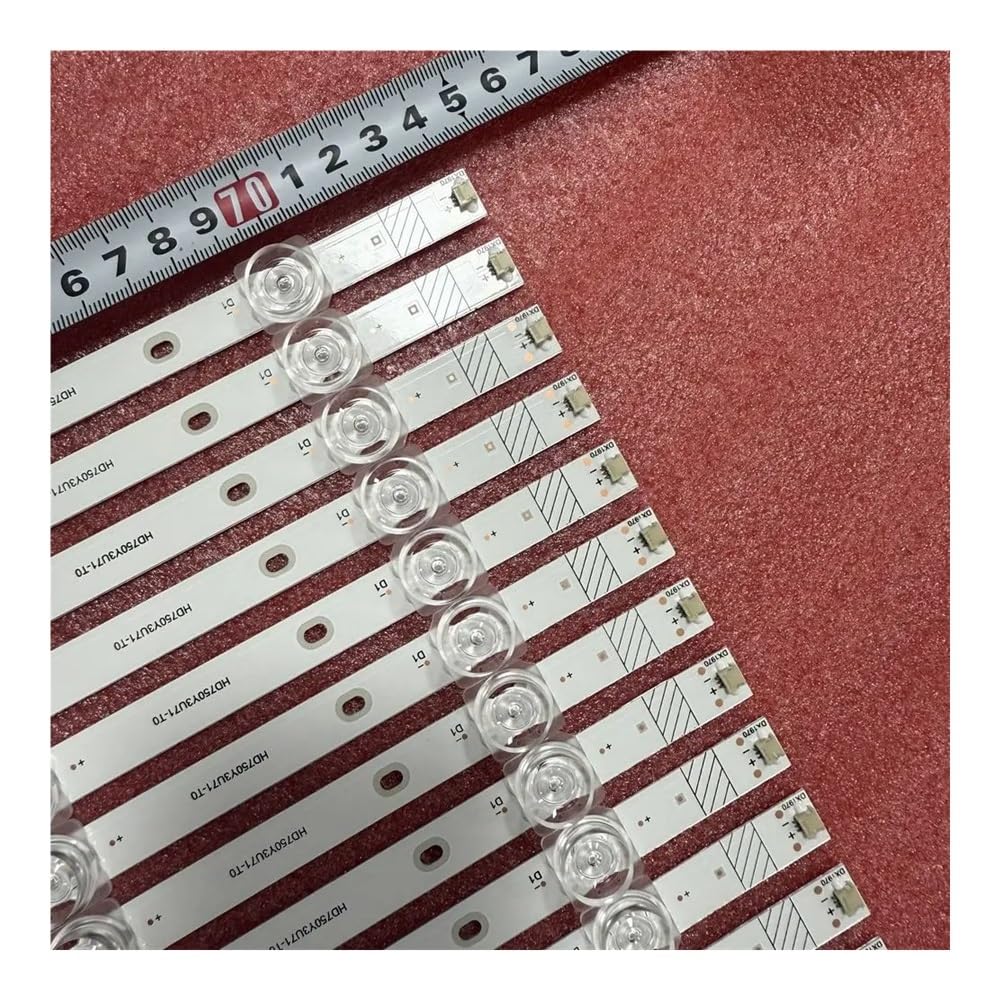 Bande de rétroéclairage LED 7LED for Hisense 75A7GQ 75A70GQ 75A70 75A7GQTUK JL.D75071330-003BS-M_V03 HD750Y3U71-T0 T0L2 Backlight Strip