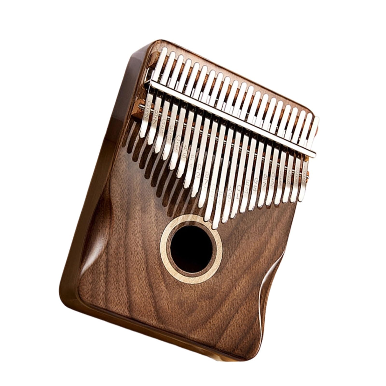Instrumento De Práctica Para Principiantes Kalimba De 17 Y 21 Tonos Para Actuación Profesional Instrumentos Musicales Kalimba(21 walnut)