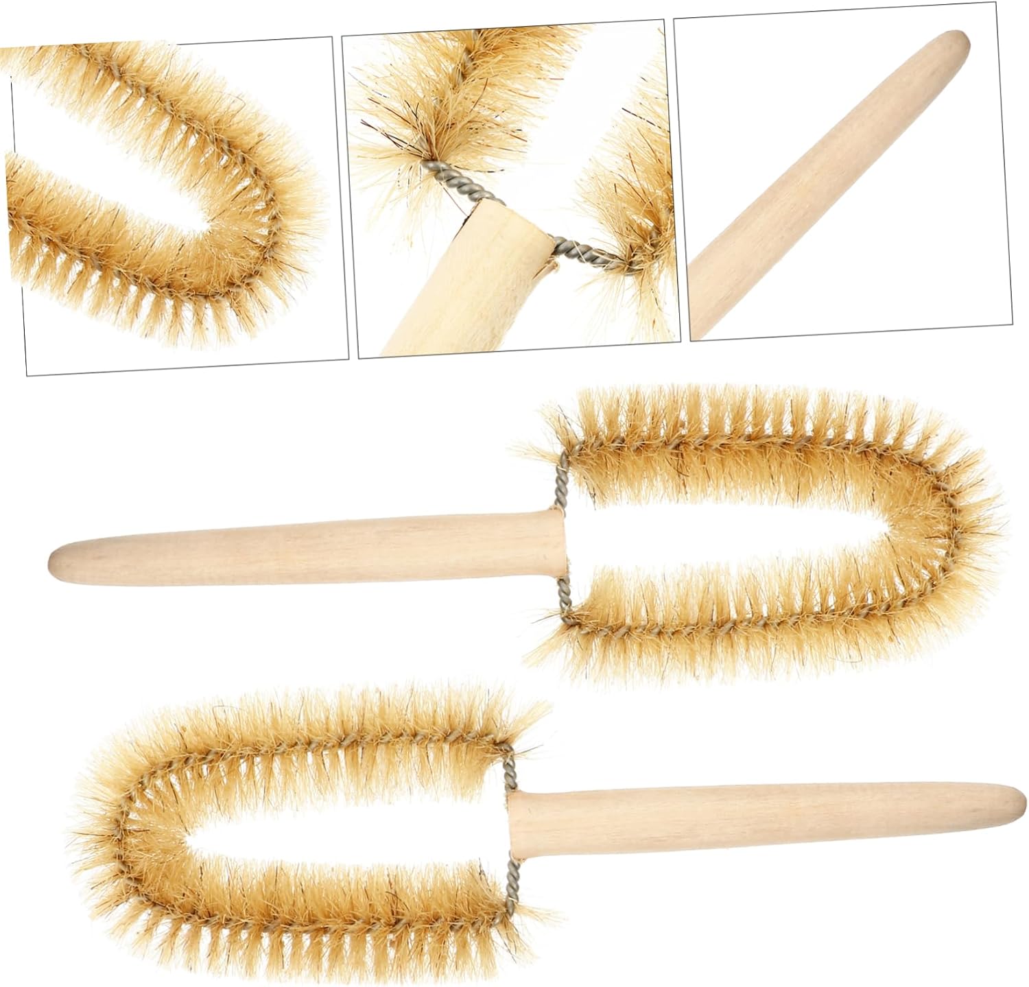 Baluue 4pcs Multipurpose Scientific Cleaning Brush Beakers and Bottles for Experiment Cleaning Compatible Beakers Easy to Clean and Reusable