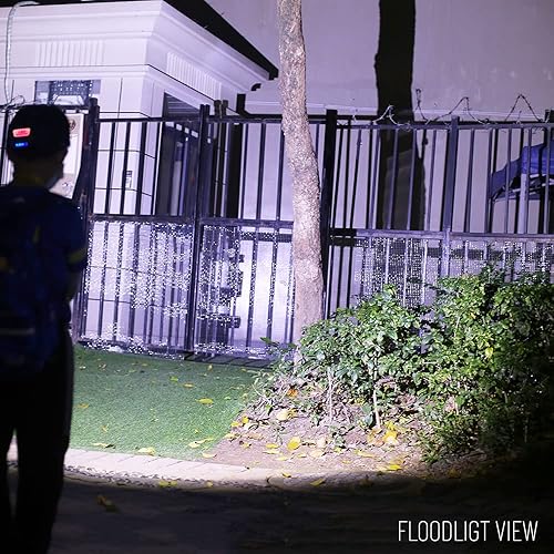 Miniatura 4 de Linterna frontal LED recargable, entrada y salida USB, súper brillante, batería de 3 piezas, 15 horas de tiempo de funcionamiento, perfecto para