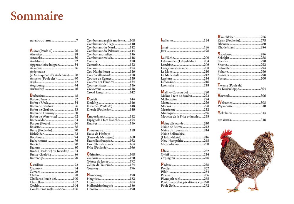 Guide des races de poules - 130 races françaises & étrangères: 130 races françaises et étrangères