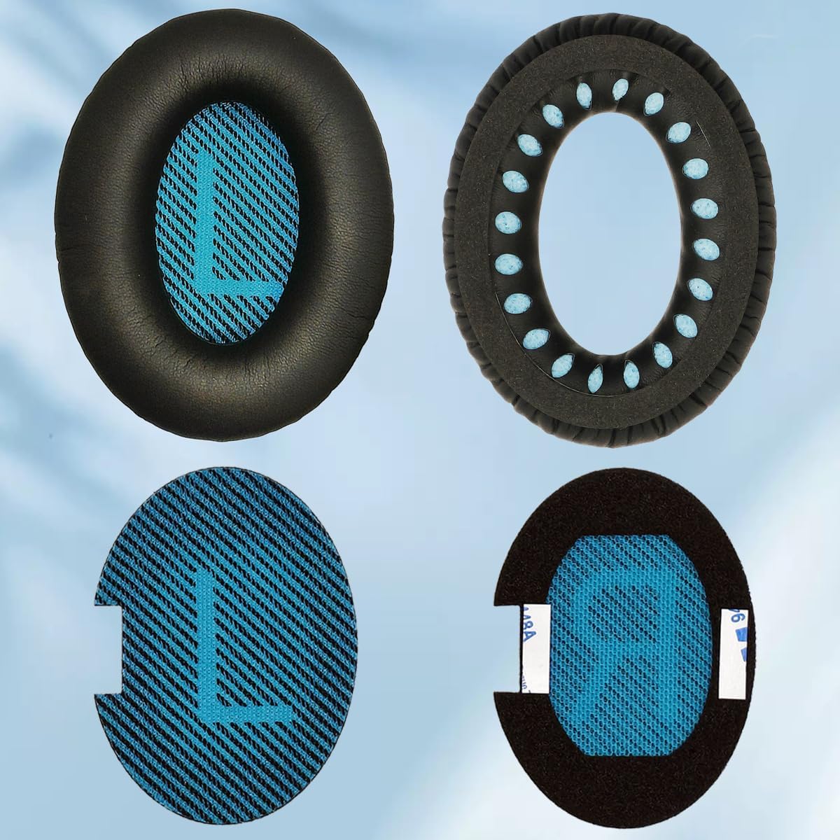 Protein Leather Earpads Cushions for Bose Headphones, Premium Replacement Ear Pads Compatible with Bose QC15 QC25 QC2 Ae2 Ae2i Ae2w/SoundTrue & SoundLink Around-Ear Series Headphones - Image 5