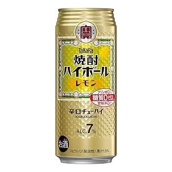 Amazon.co.jp: 宝酒造 タカラ 焼酎ハイボール レモン