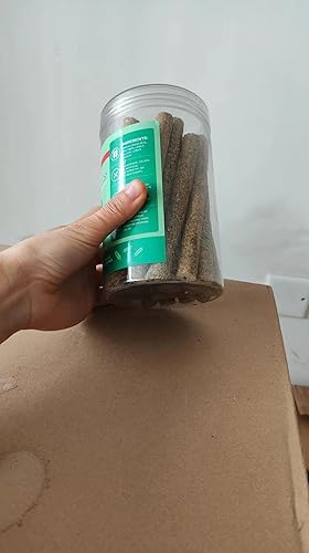 Miniatura 8 de YIXUND Timothy - Palitos de heno para conejos, 40 unidades, juguetes masticables de conejo, juguetes de hámster, dientes molares, naturales, hechos