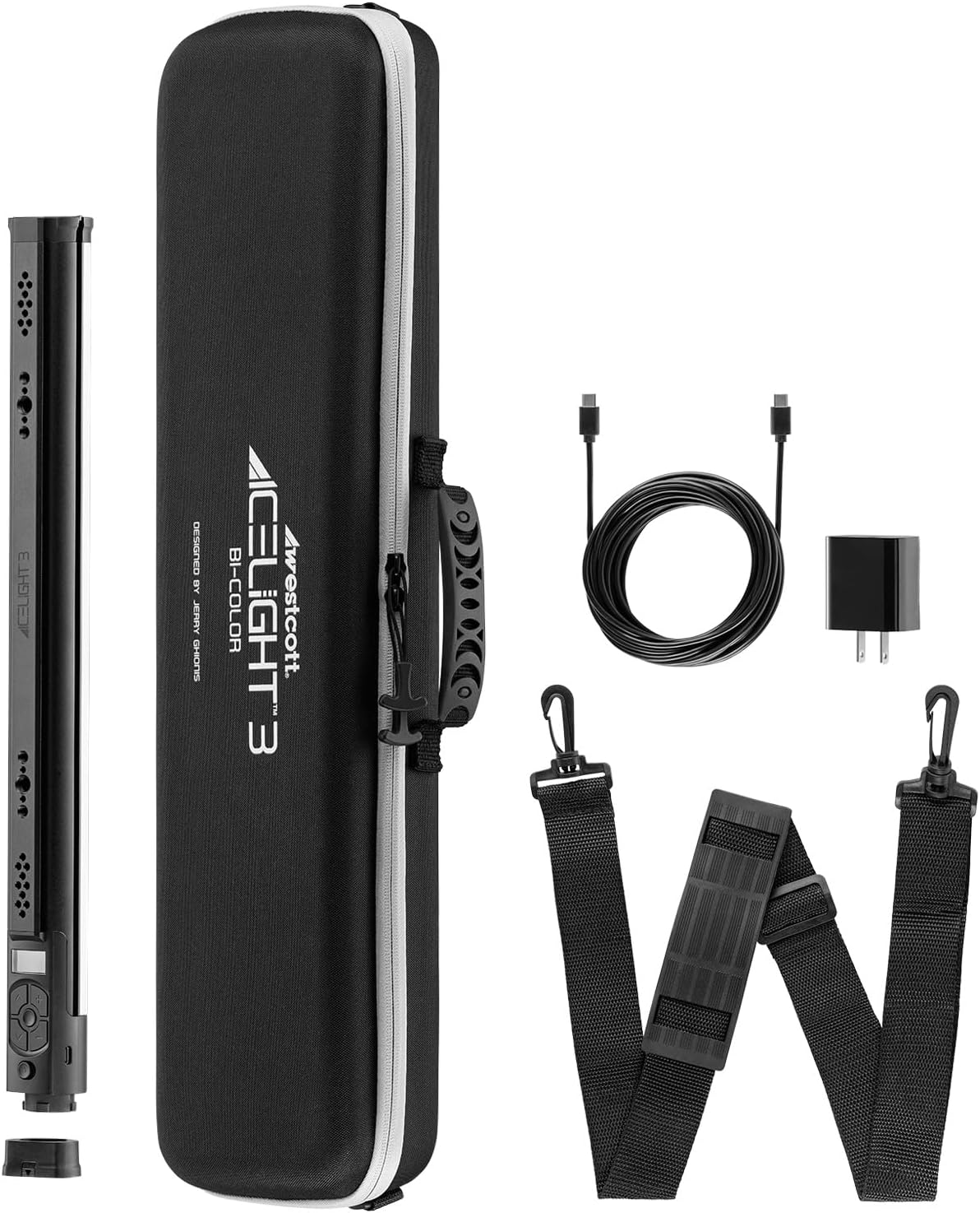 Westcott Ice Light 3 Bi-Color LED by Jerry Ghionis (Bi-Color with AC Power)