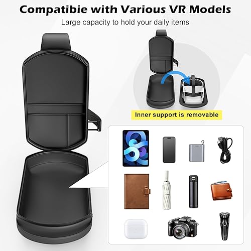 Miniatura 3 de Bolso bandolera de moda compatible con Oculus Quest 2Meta Quest 3Meta Quest 3SVision ProElite correas de correa, accesorios para controlador de