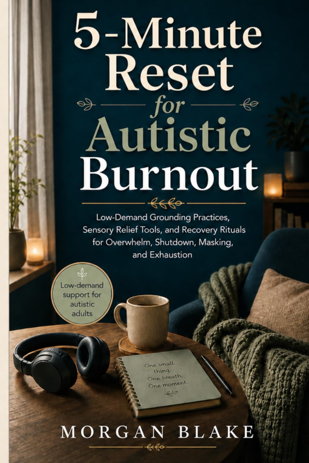 5-Minute Reset for Autistic Burnout: Low-Demand Grounding Practices, Sensory Relief Tools, and Recovery Rituals for Overwhelm, Shutdown, Masking, and Exhaustion