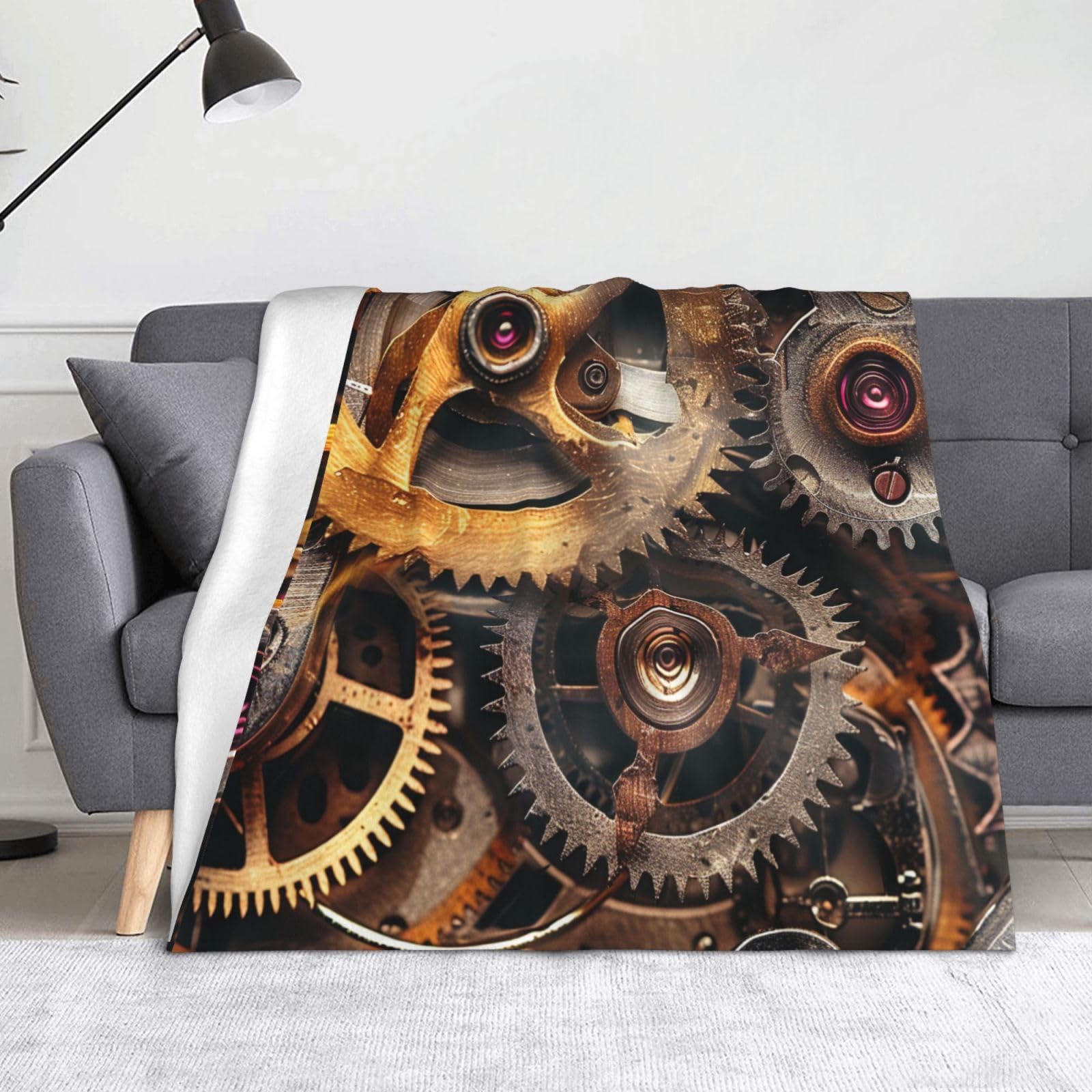Petite couverture chaude en flanelle contre le froid au bureau