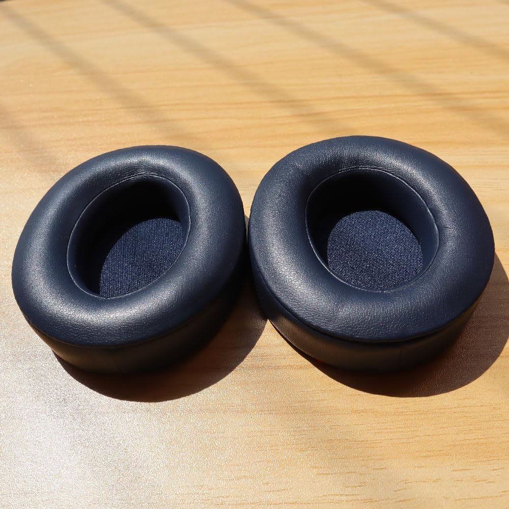Beats Studio 3 Ear Pads, BUTIAO Replacement Protein Leather Earpads Memory Foam Ear Cushion Cups Repair Parts for Beats Studio 3 Studio 2 Wireless Wired Headphones (Navy)