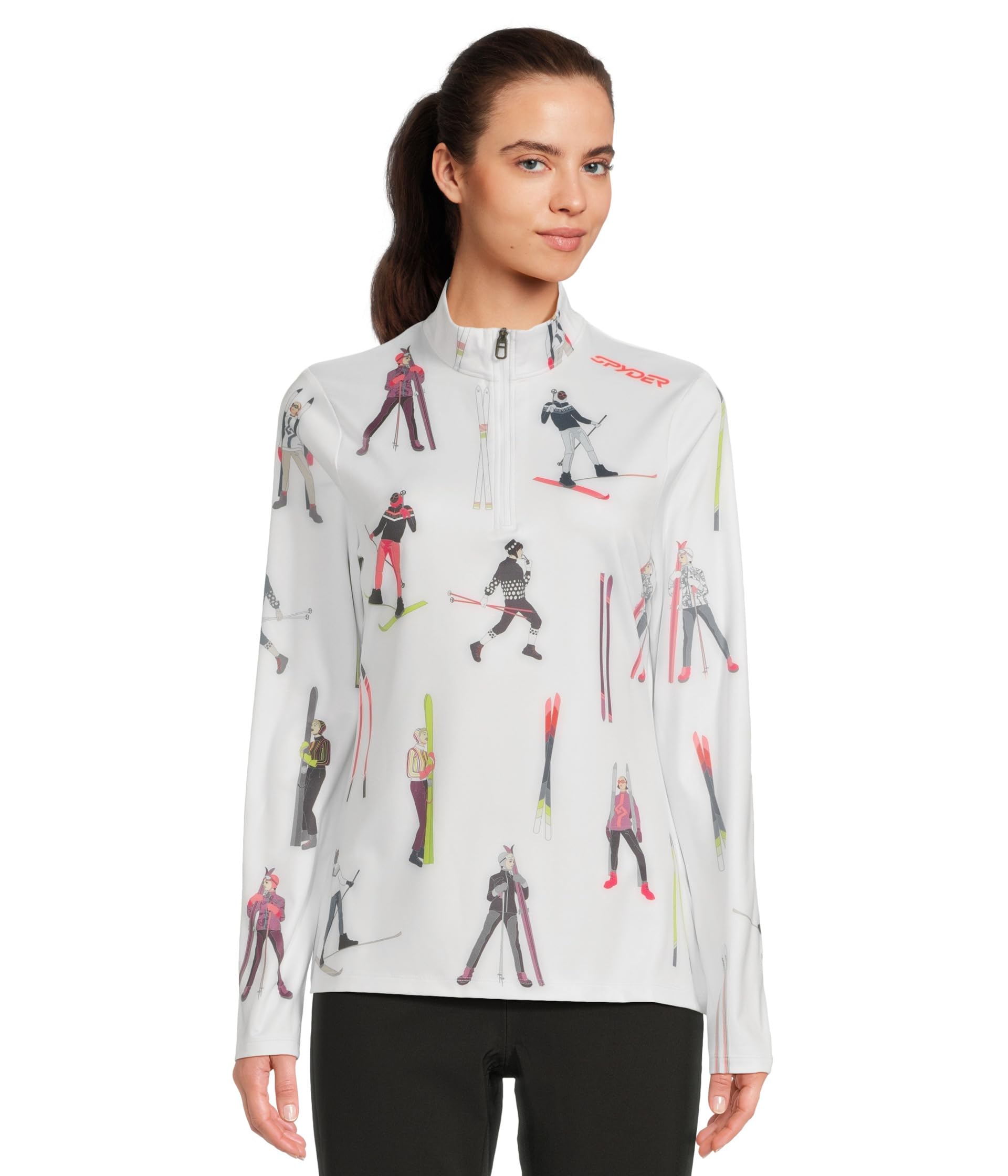 Women's Spyder Vivid Half Zip Top