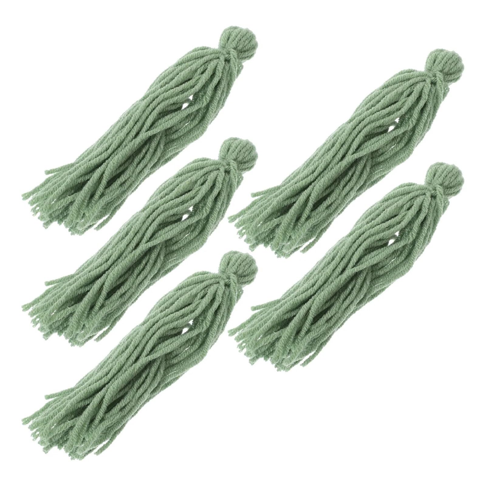 Vnakrny Fish Spawning Mops 50Pcs Fish Tank Spawning Mop Angelfish Breeding Tool For Egg Laying Aquarium Decoration Shrimp Breed Mops(Green)