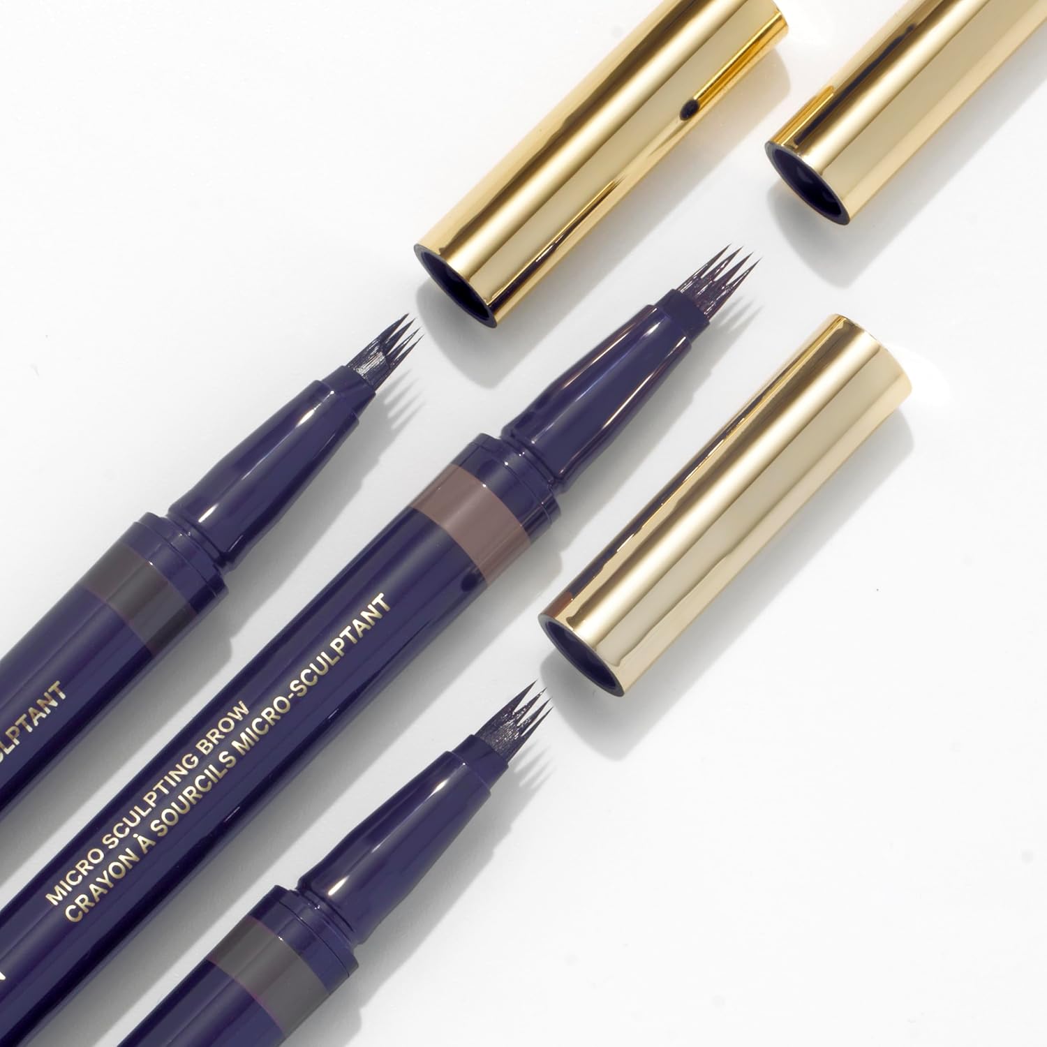 Kevyn Aucoin Micro-Sculpting Brow: A waterproof, superfine multi-tipped pen ideal for creating realistic brow hair strokes. Long wear, precise application, easy use. Make-up artist go to - Image 7