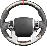 Vista 18 de Funda de volante personalizada para Toyota Tacoma 2012-2023 / Tundra 2014-2021/ 4Runner 2010-2012 2013 2014 2015 2016 2017 2018 2019 2020 2021 2022