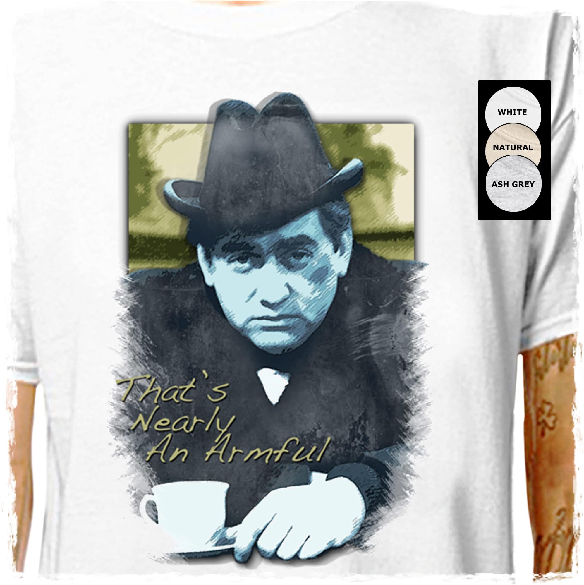 LazyCarrotTeesT-Shirt: The Blood Donor - Tony Hancock | LazyCarrot (tshirt tee shirt)