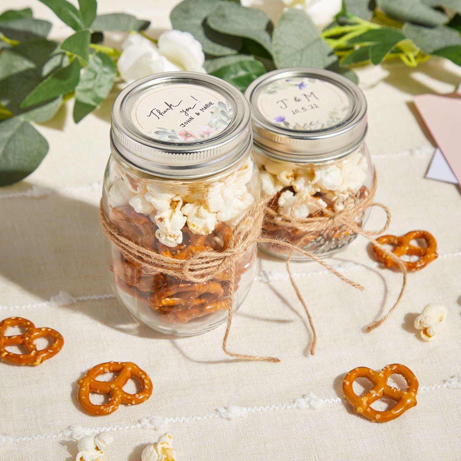 2 Inch Round Labels, Mason Jar Stickers (500 Pieces)