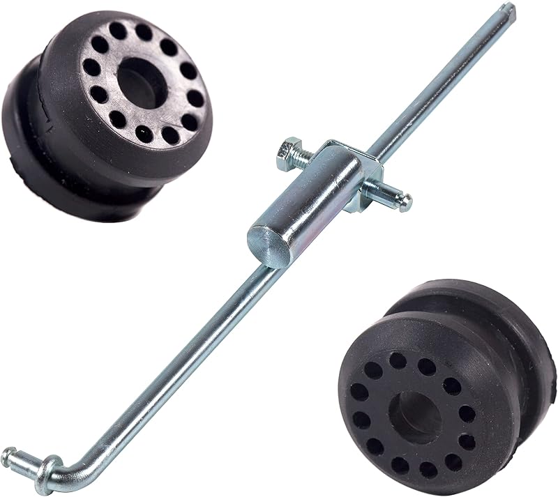 Kit de articulação do seletor da caixa de transferência JSDAN com buchas para Dodge Ram 4x4 – 1 articulação + 2 buchas
