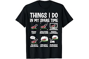 Funny Lawn Mower Clothes Gifts For Landscapers Gardener Men T-Shirt