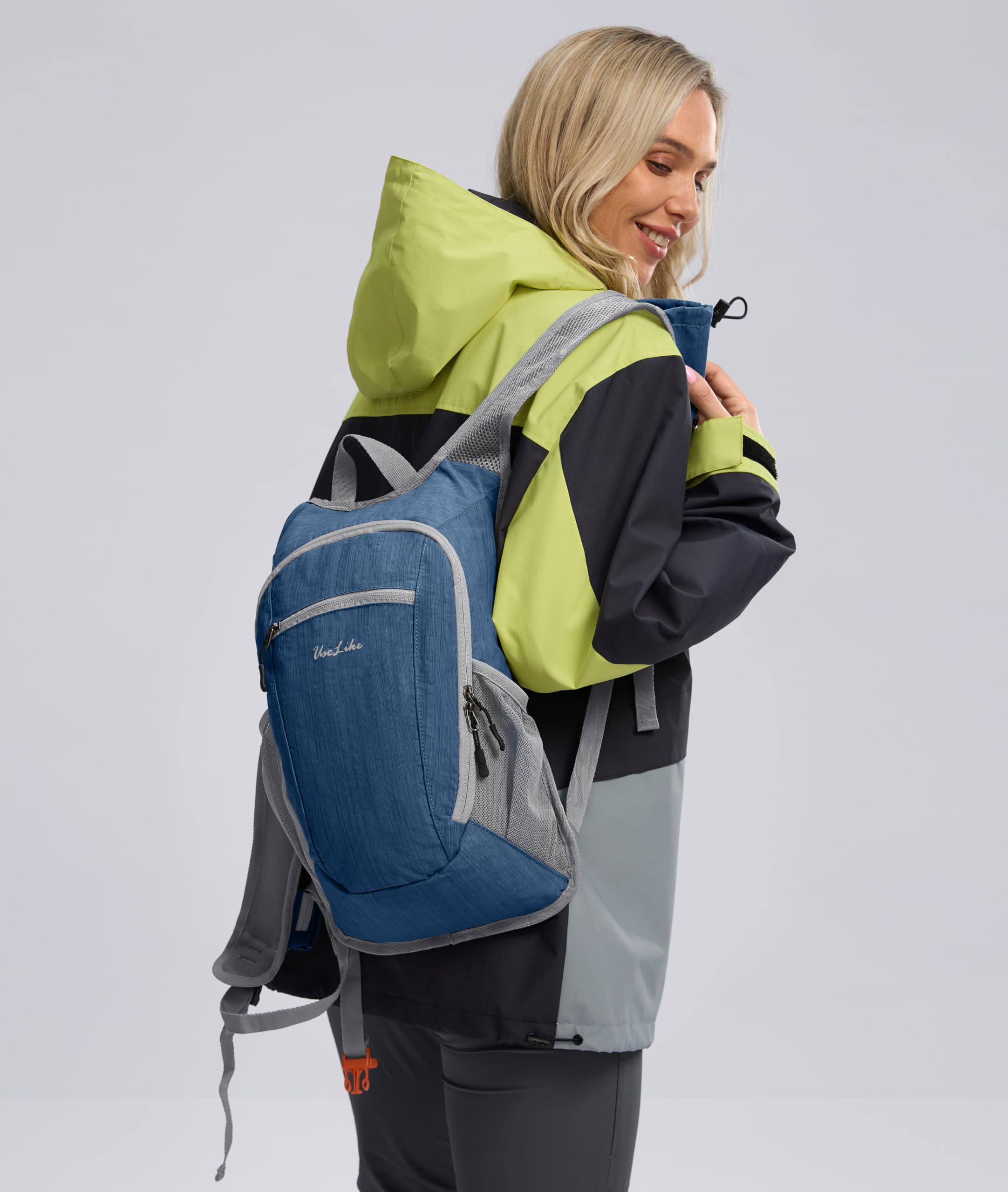 Uselike Zaino da viaggio piccolo da 10 l, leggero, ripiegabile, per donne e uomini