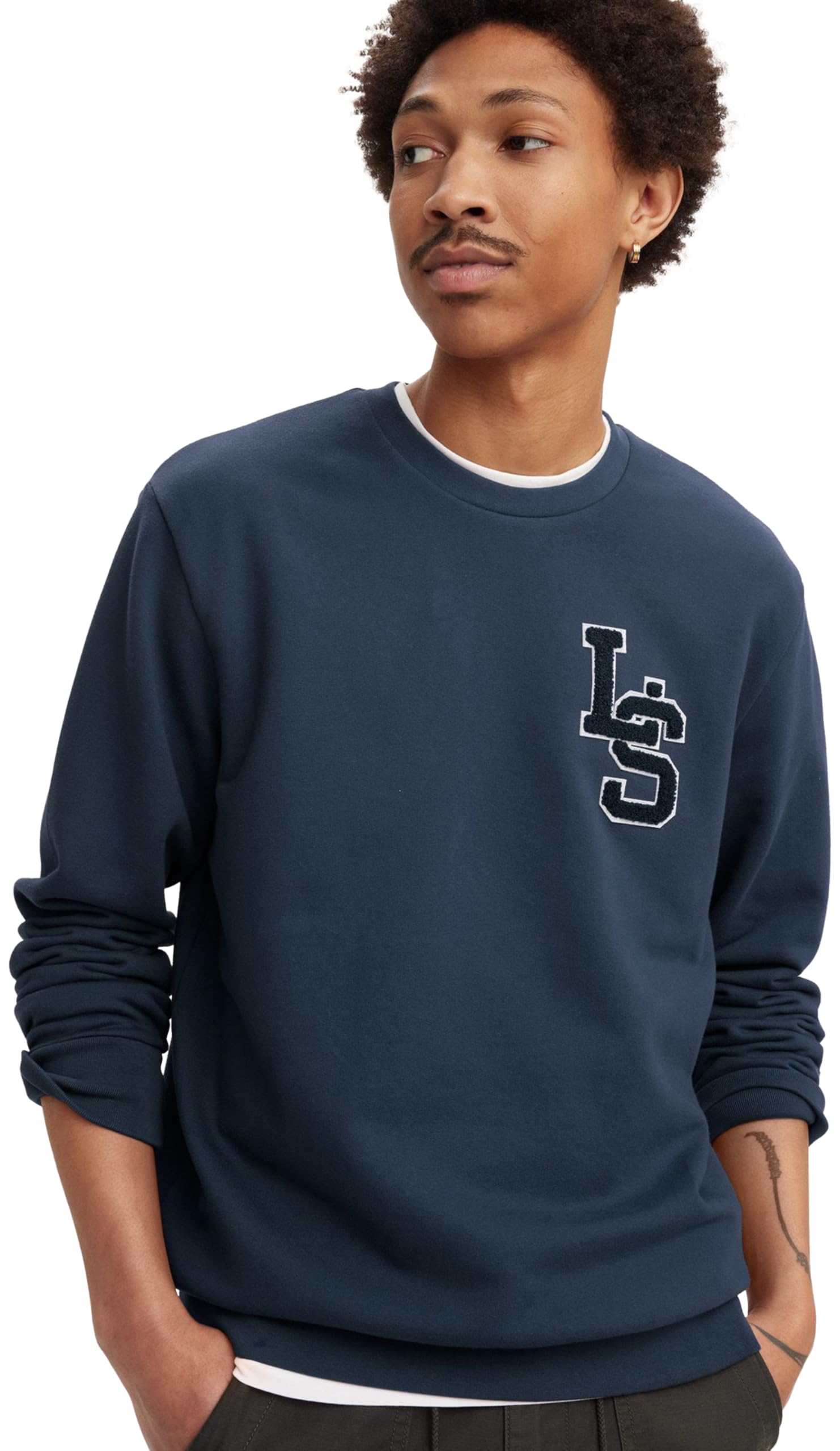 Levi's Men's Standard Graphic Crew Sweatshirt