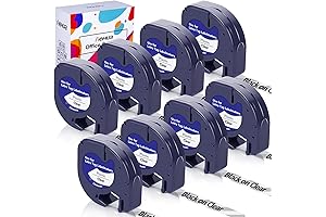 Clear Label Maker Tape Compatible for Dymo