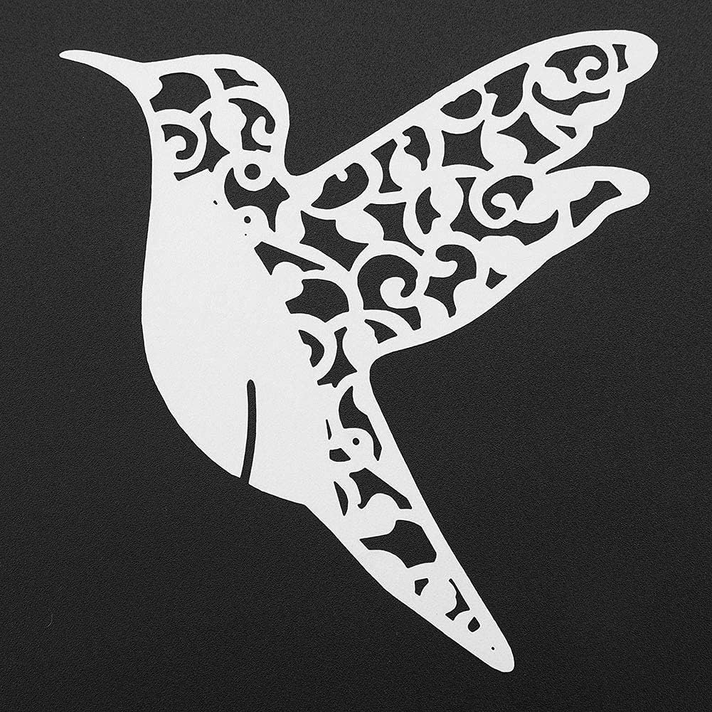 AUNMAS 50pcs Bird Wedding Table Number Place Cards Hollow Name Place Cards Personalized Table Name Reception Decor Wedding Guest Cards for Wine Glass Banquets Table Decoration(1#) - Image 5