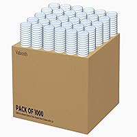 Vista 11 de 200 paquetes de platos petri de plástico espeso estériles con tapa, Vabiooth 60 mm de diámetro x 15 mm de profundidad transparentes con 3