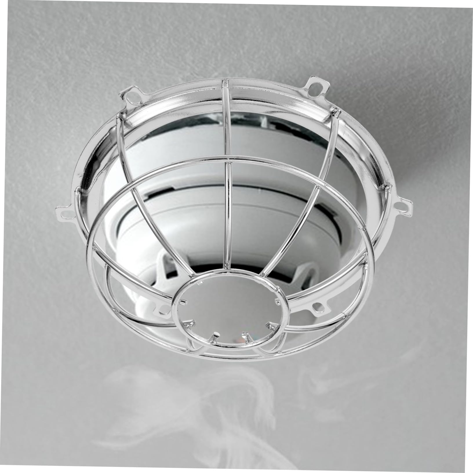 Anneome 7 Piezas Protectora de Metal para Detector de Humo y Sensor de Incendios Resistente Diseño Elegante y Fácil Instalación para Hogar Comercio y Hoteles