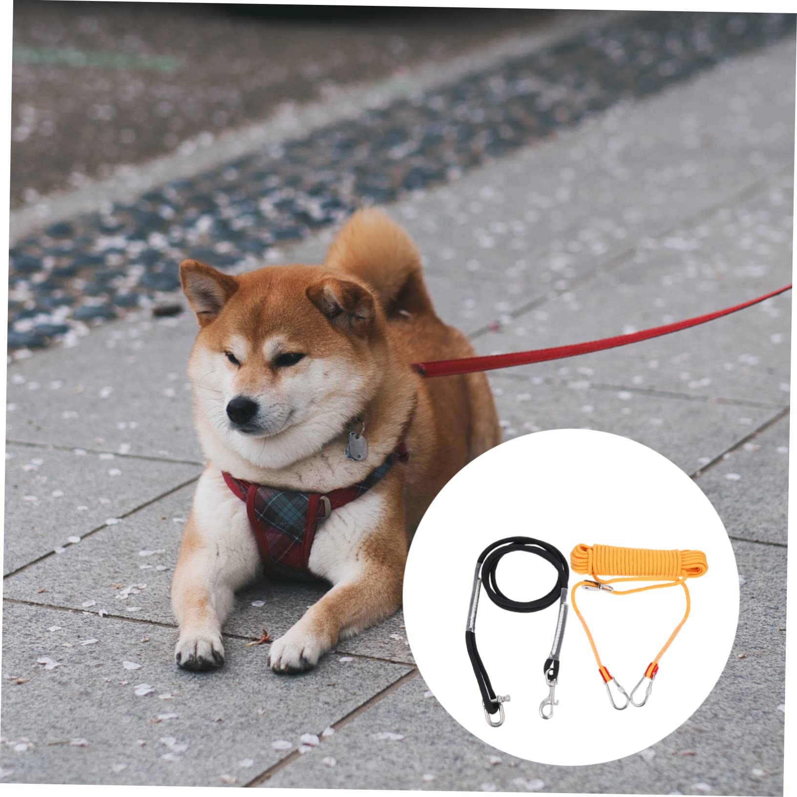 Cables para Acampar Perros Cadena De Nylon para Correr Equipo De Mascotas para Exteriores Cable para Tu Perro para Camping Mascotas