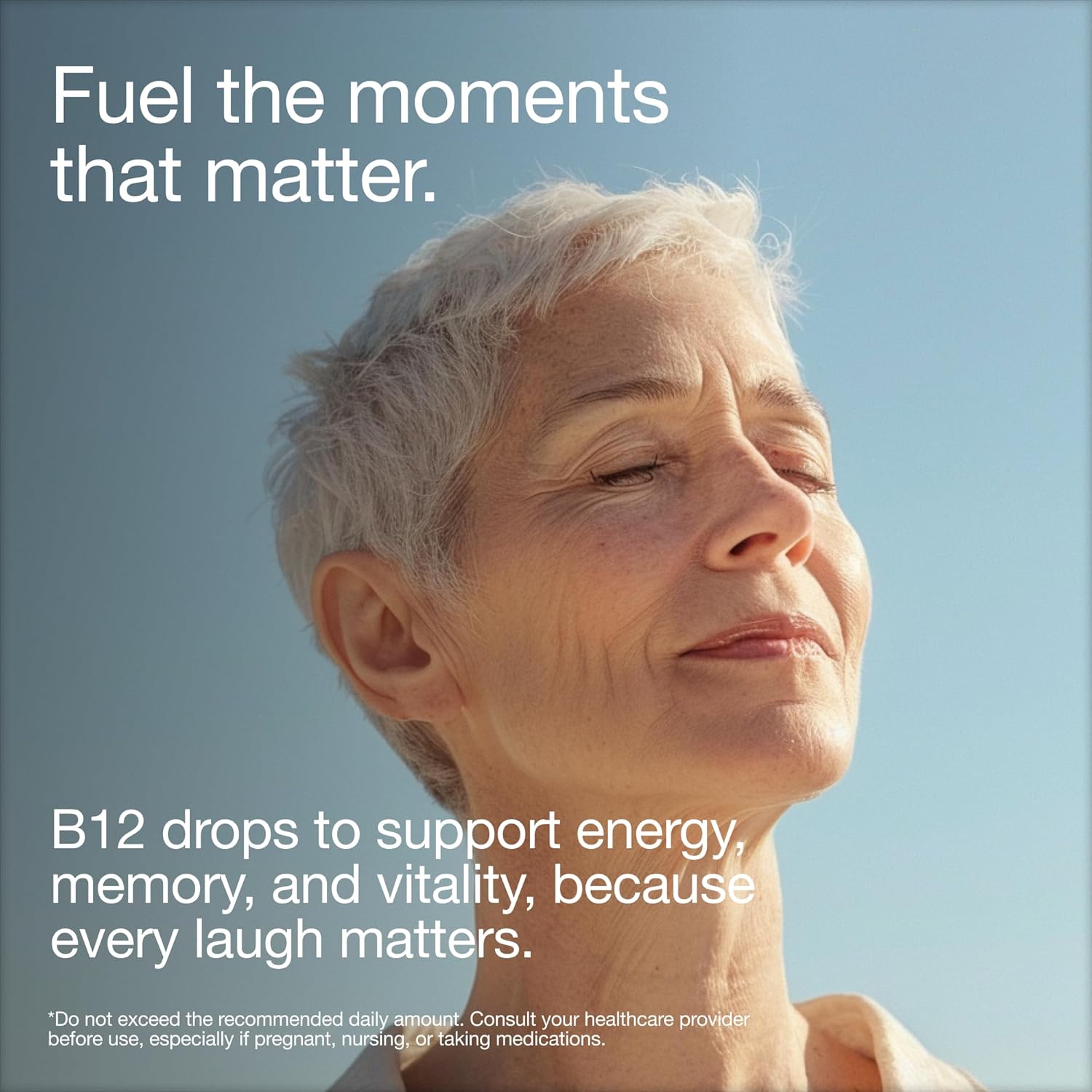 Nursh+ Boost Sublingual Vitamin B12 Liquid Drops – Extra Strength 5000 mcg Methylcobalamin for Energy Boost & Daily Wellness, Fast Absorbing, USDA Certified Organic & Vegan, 2 fl oz - Image 9