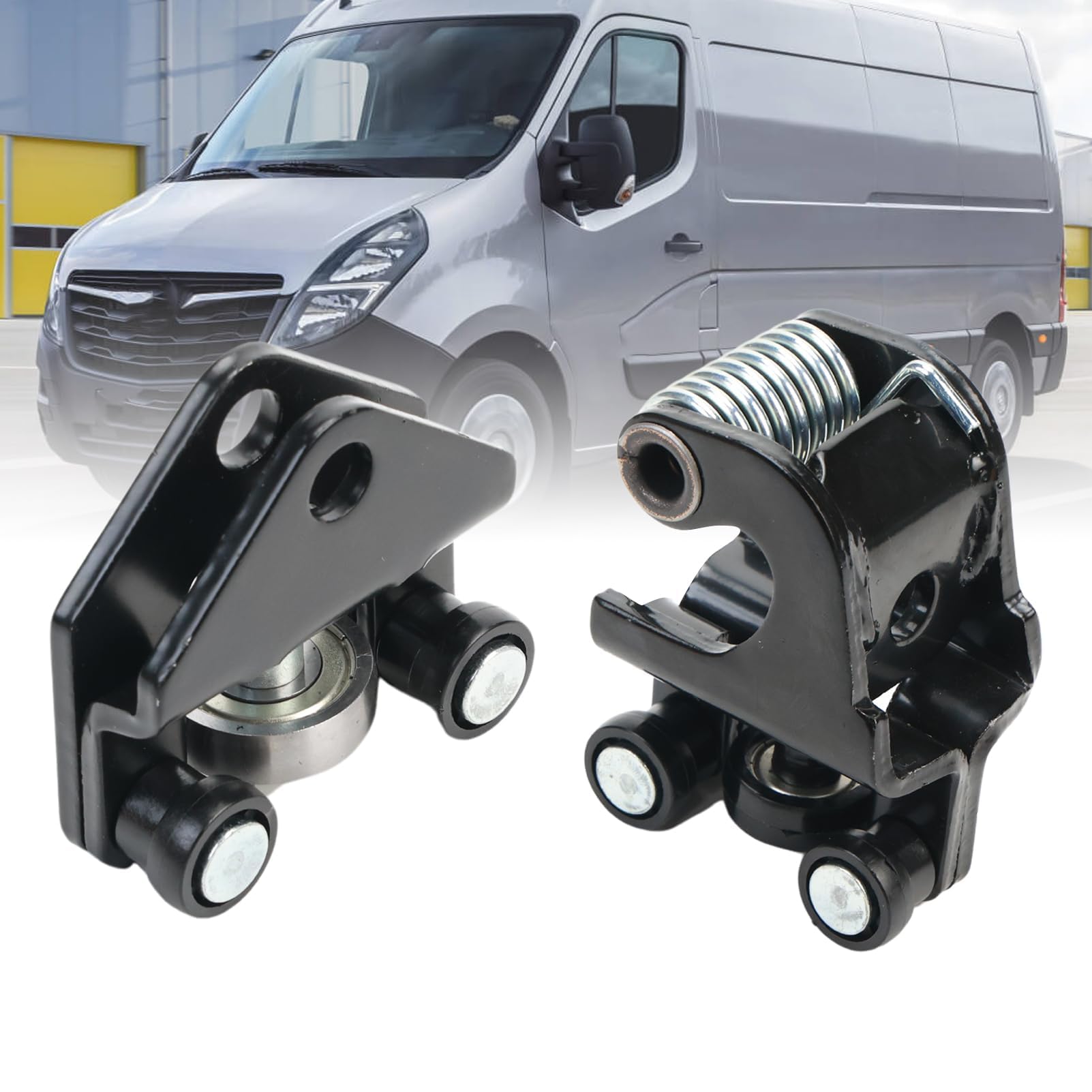 Zestaw prowadnic do drzwi przesuwnych Drzwi przesuwne Zawias szyny 7700352379 do Master II Movano Montaż Rolka do drzwi przesuwnych Rolka Zawias 820080743