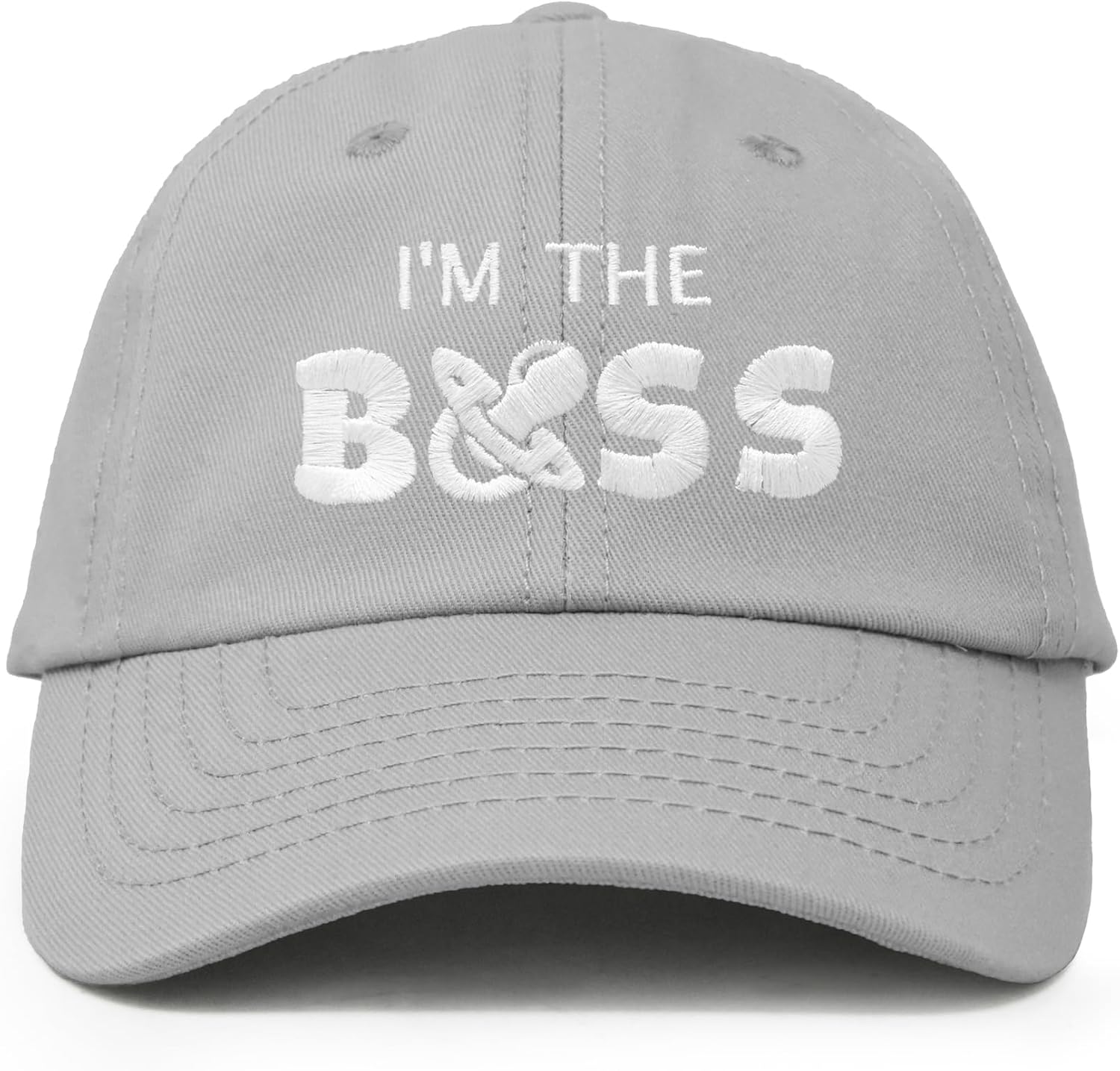 DALIX I'm The Boss Baby Hat Infant Baseball Cap for Baby Girls and Boys
