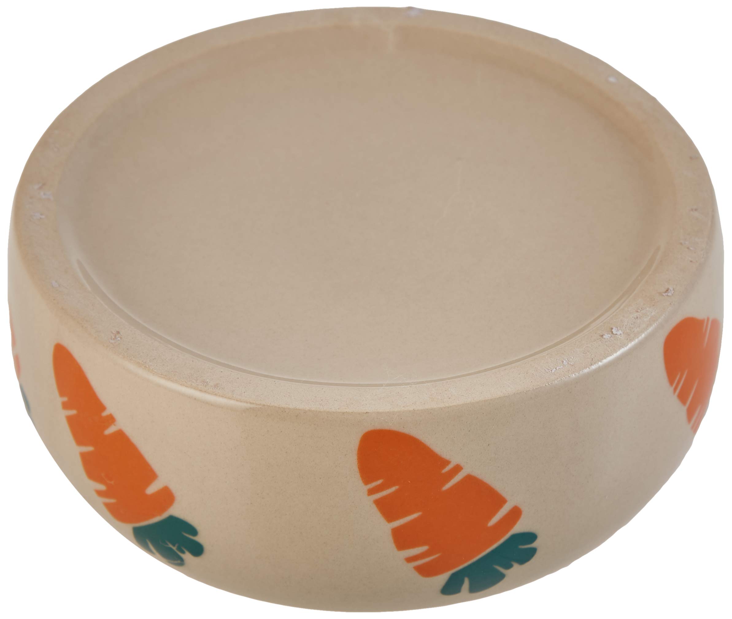 Nobby Mangiatoia in Ceramica Carrot 500 ml 1 Pezzo Beige Arancione