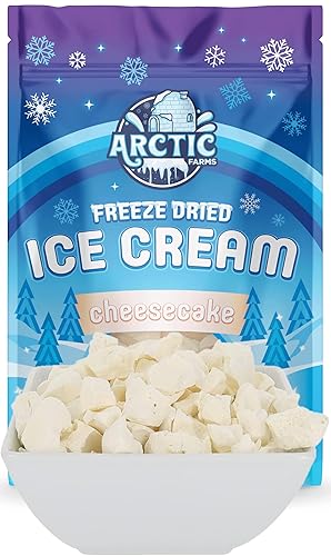 Miniatura 35 de Arctic Farms Brocas de helado liofilizadas empaquetadas y en caja, no se derrite (mezcla napolitana, 2.5 onzas)