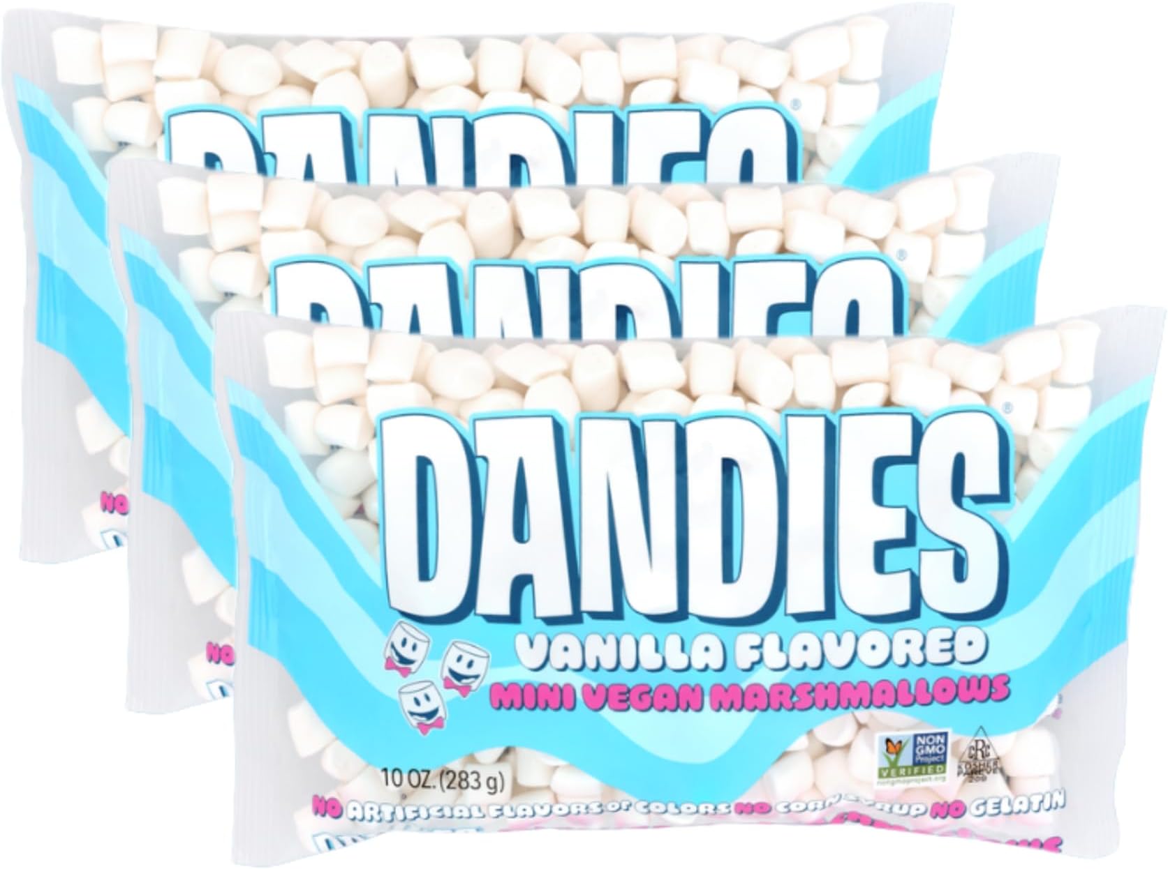 Marshmallow Mini Vegan 10 OZ (Pack of 3)