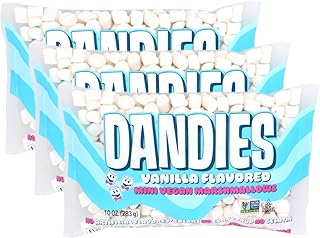 Dandies Mini Vegan Marshmallows, No Artificial Flavorings, Food Dyes, Co...