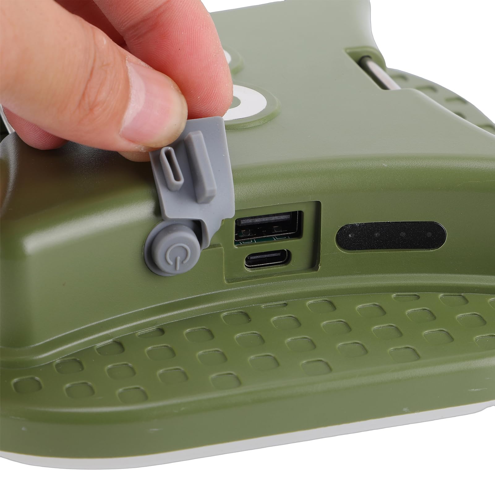 VGEBY Camping Laterne, Wiederaufladbare Wasserdichte LED Magnetische Hängelampe mit Power Bank Funktion für Camping, Wandern, Notfall 1800LM