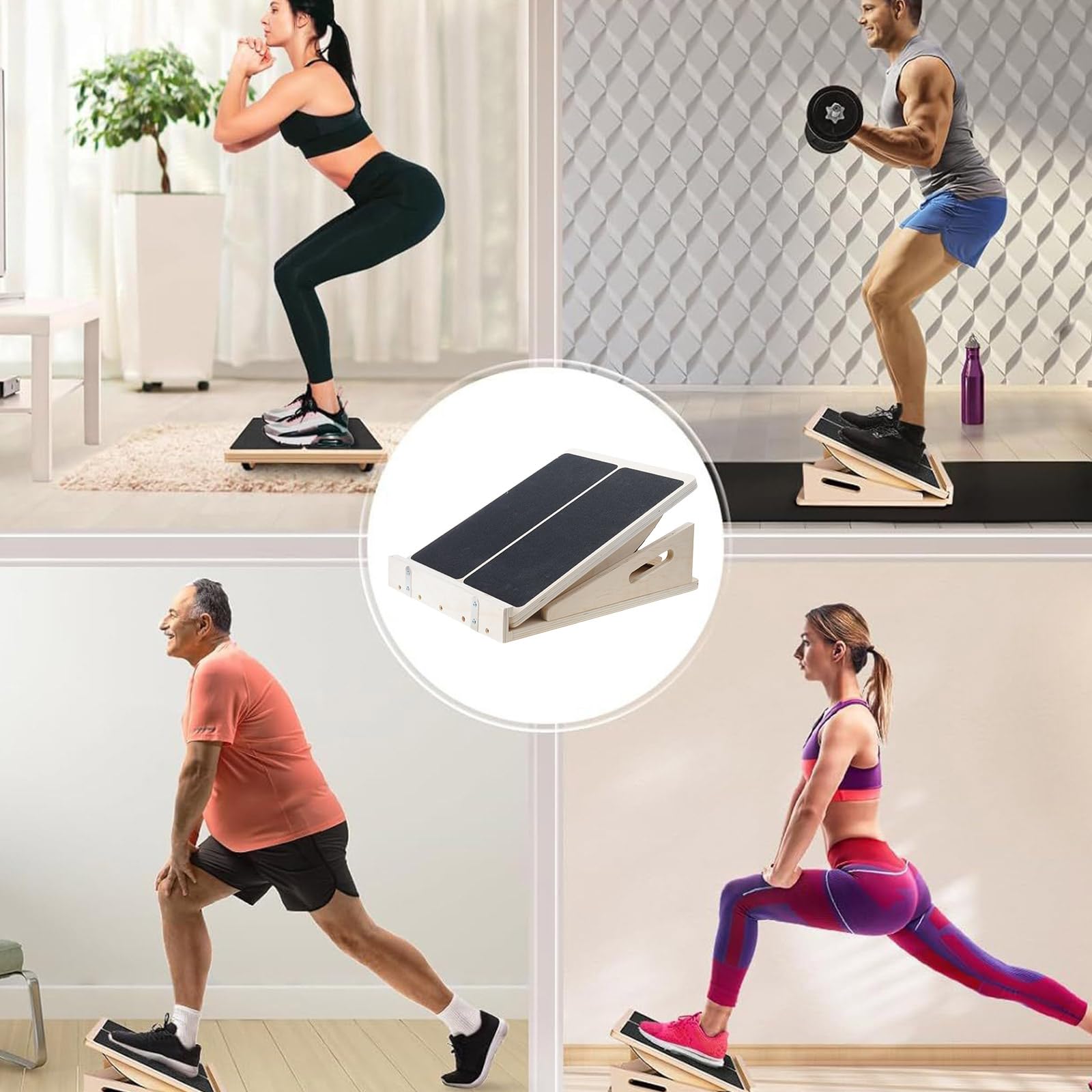 Tavola da allenamento per l ' equilibrio Bilance per lo stretching domestico Attrezzatura per fitness per miglioramento ' equilibrio Tavola da palestra multifunzionale