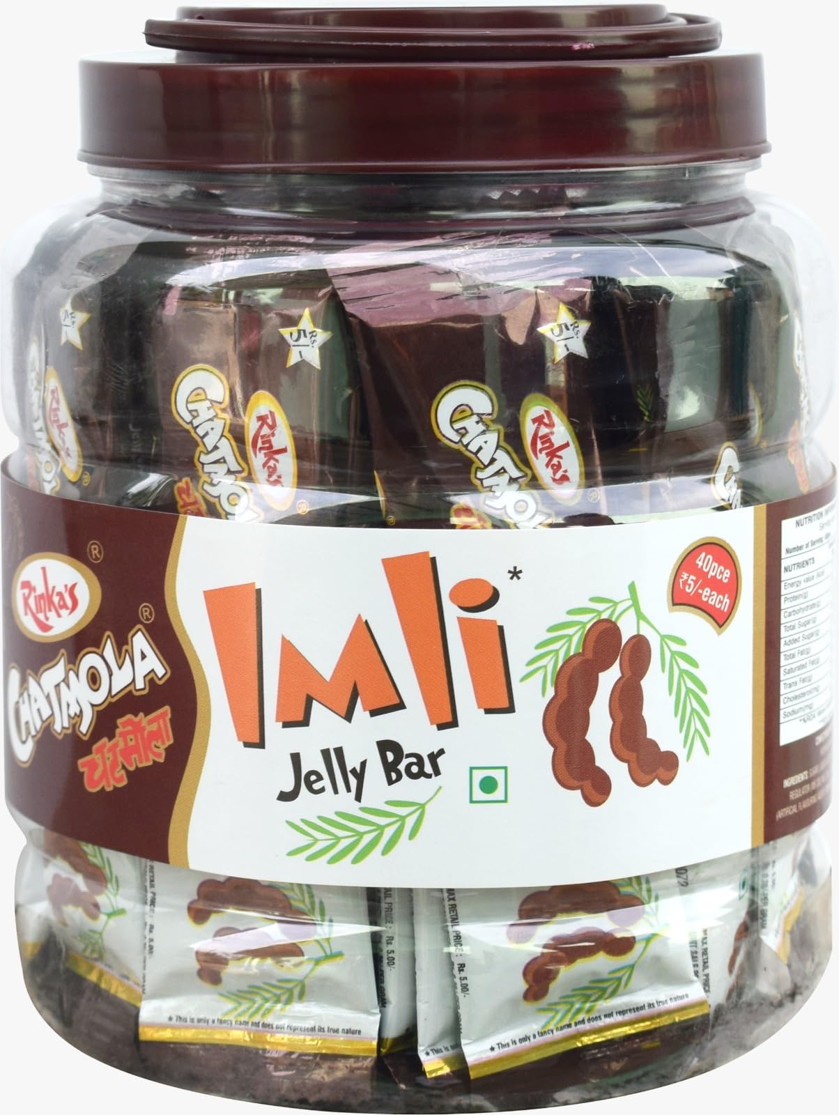 inka’s Round Jar Imli Jelly Bar - 560 g / 40 pce | Tamarind 40 Pieces, Tangy Imli | Imli Candy | | Jelly Bar | Jelly Candy | Khatti methi imli | Tangy Imli, Imli Candy (B0D9CZ3WFG) Amazon Price History, Amazon Price Tracker