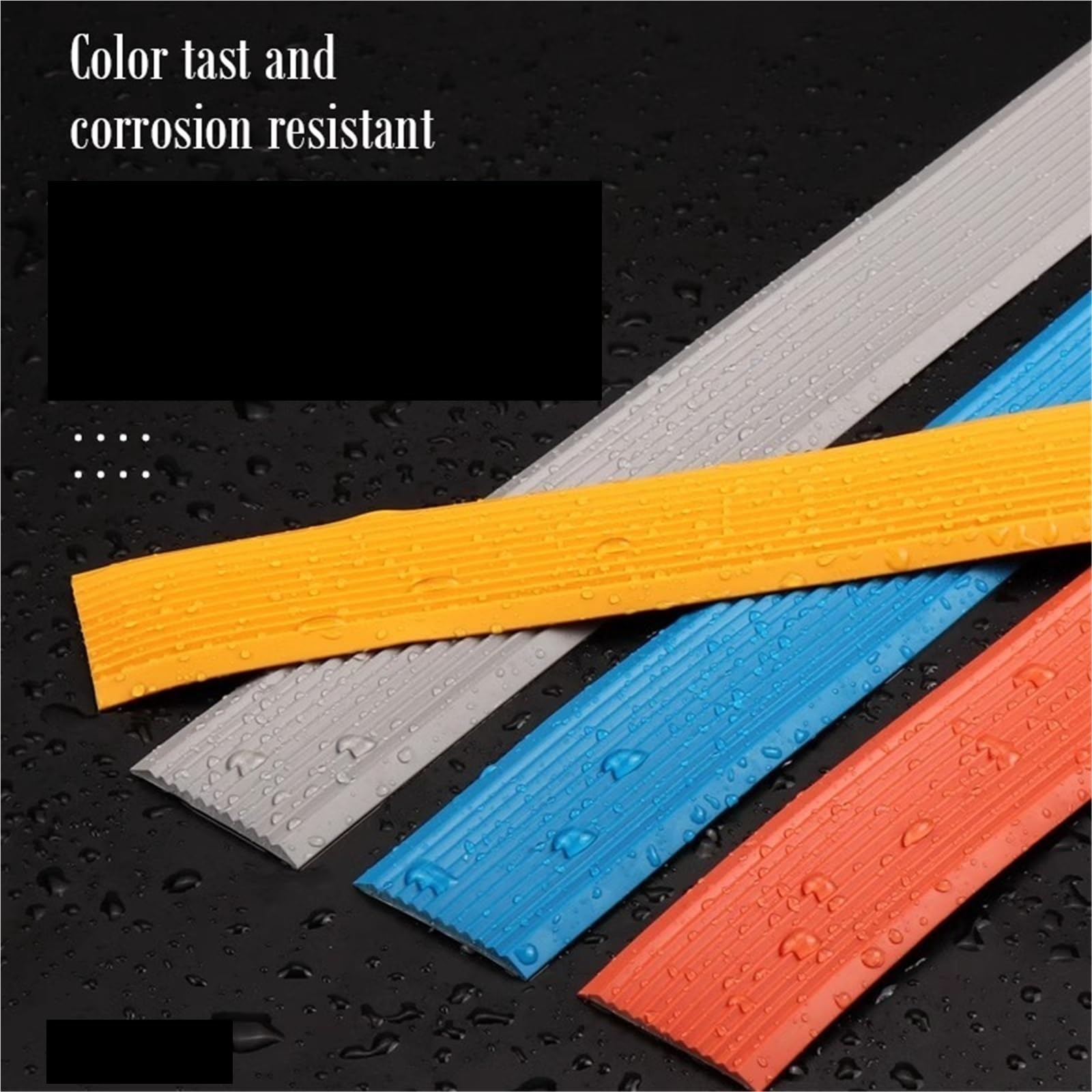 Kantenschutz Gummi Treppenkanten, selbstklebendes Anti-Rutsch-Klebeband, Stufen, Teppich, Bodenaufkleber, Sicherheit, wasserdichter Boden(Green Width 5cm)