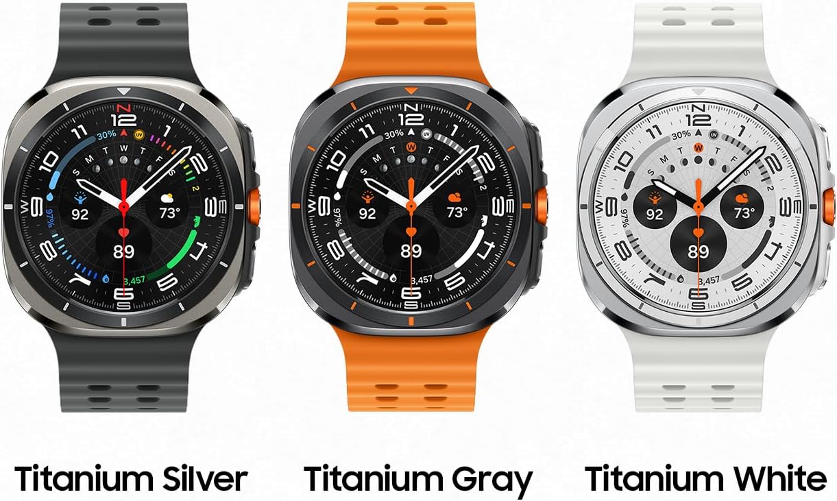 SAMSUNG Galaxy Watch Ultra 47mm LTE AI Smartwatch w/Energy Score, Wellness Tips, Heart Rate Tracking, Sleep Monitor, Fitness Tracker, GPS, 2024,Titanium Gray (Canadian Version and Warranty) - Image 9