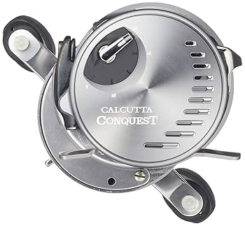 SHIMANOのCALCUTTA CONQUEST DC 200リール Amazon.com : CARRETILE Calcutta Conquest DC 200 RH : Sports