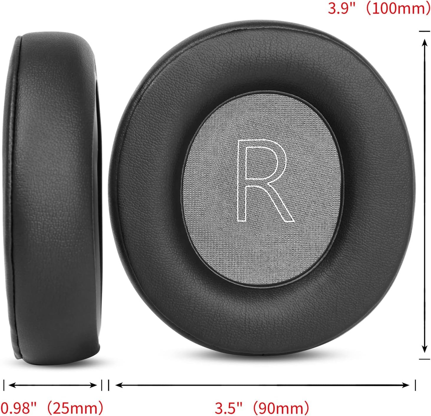 Cuscinetti Auricolari Di Ricambio Per Xbox Wireless, Wired E 20th Anniversary – Memory Foam Con Gel Rinfrescante, Nero - 3
