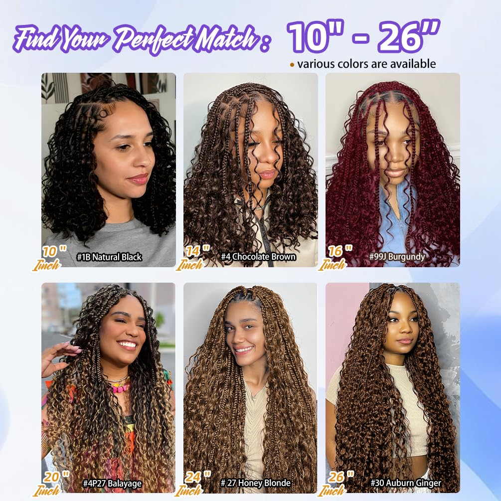 Deep Wave Human Braiding Hair for Boho Braids – 16 Inch 40g 1 Bundles/Pack Auburn Ginger, 100% Unprocessed 12A Brazilian Virgin Hair Bulk, No Weft, Wet & Wavy Curly Knotless Extensions