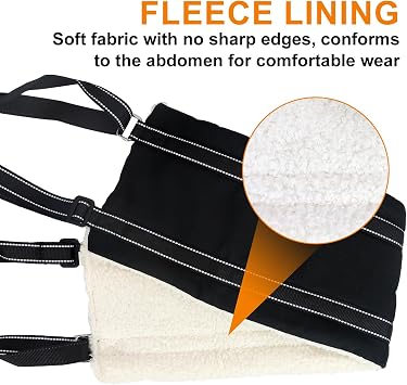 Adjustable Dog Lift Harness Dog Sling Portable Dog Sling (M) | Dog Lift Harness for Large Dogs Soft Lift Support and Rehab Harness for Senior,Injured,Disabled Dogs After ACL Surgery