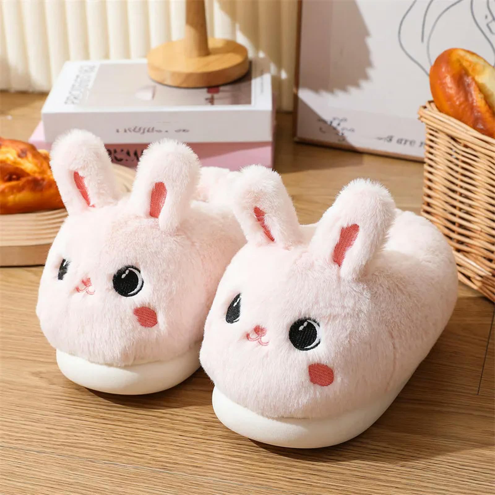Kapcie zwierzęce, kapcie dla kobiet i mężczyzn, ciepłe kapcie domowe, puszysty, komfort, unisex, bielizna wewnętrzna, buty do sypialni