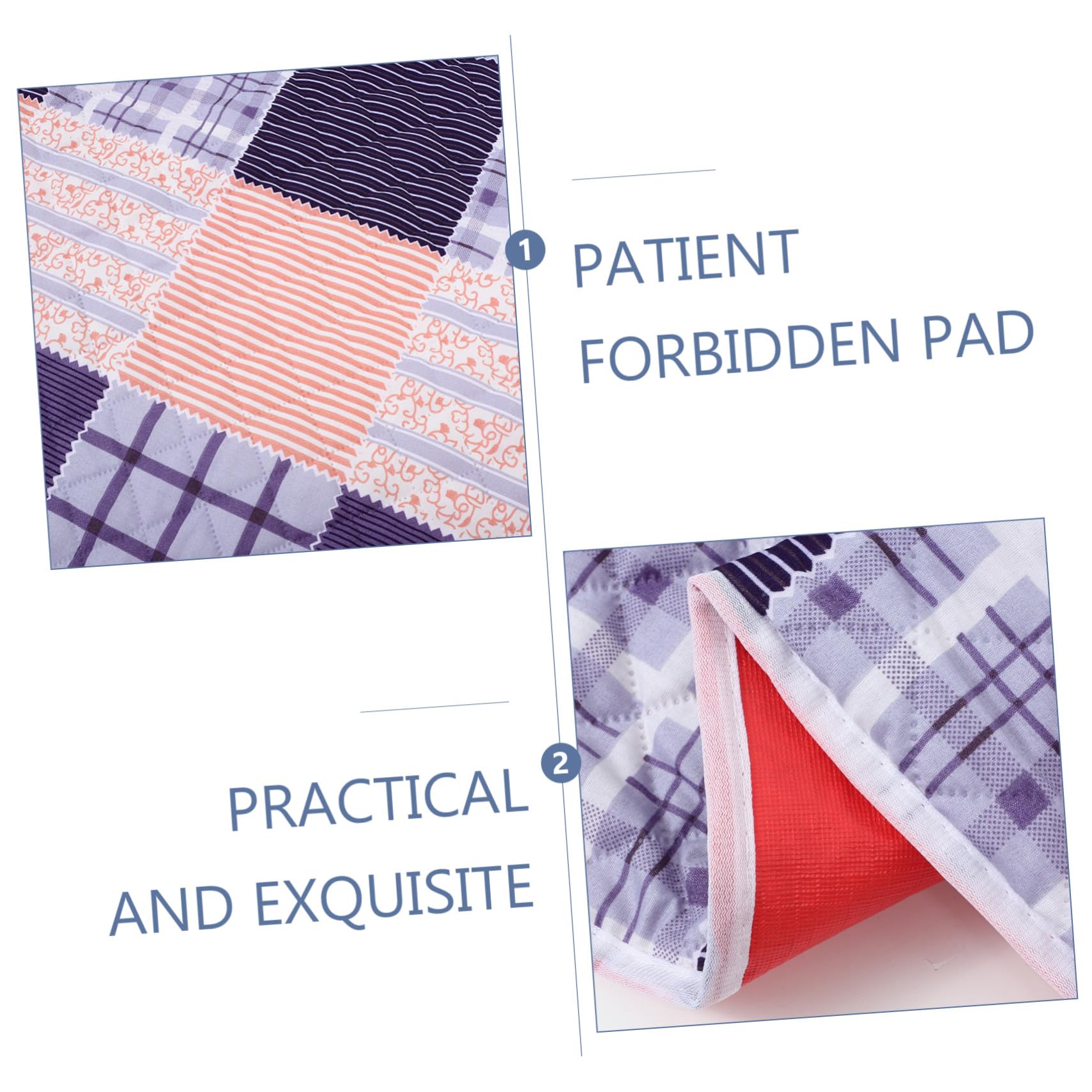 Almohadillas Lavables para Orinar para Adultos Absorbentes y Reutilizables, Protector de Algodón para Cama Período Menstrual y Cama Húmeda