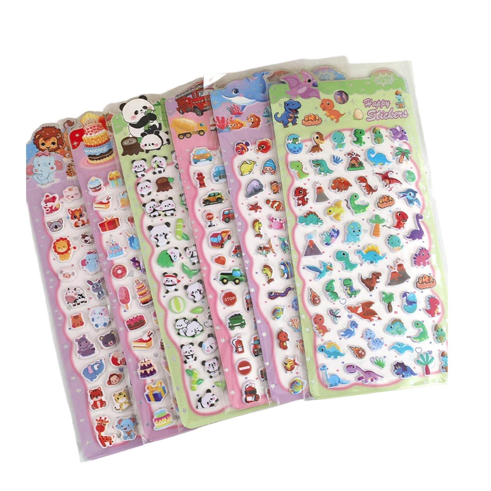 Sticker Cartoon Kid Sticker for Journal Planner Notebook Album Phone Case Luggage Scrapbooking Embellishment Scrapbooking Foam