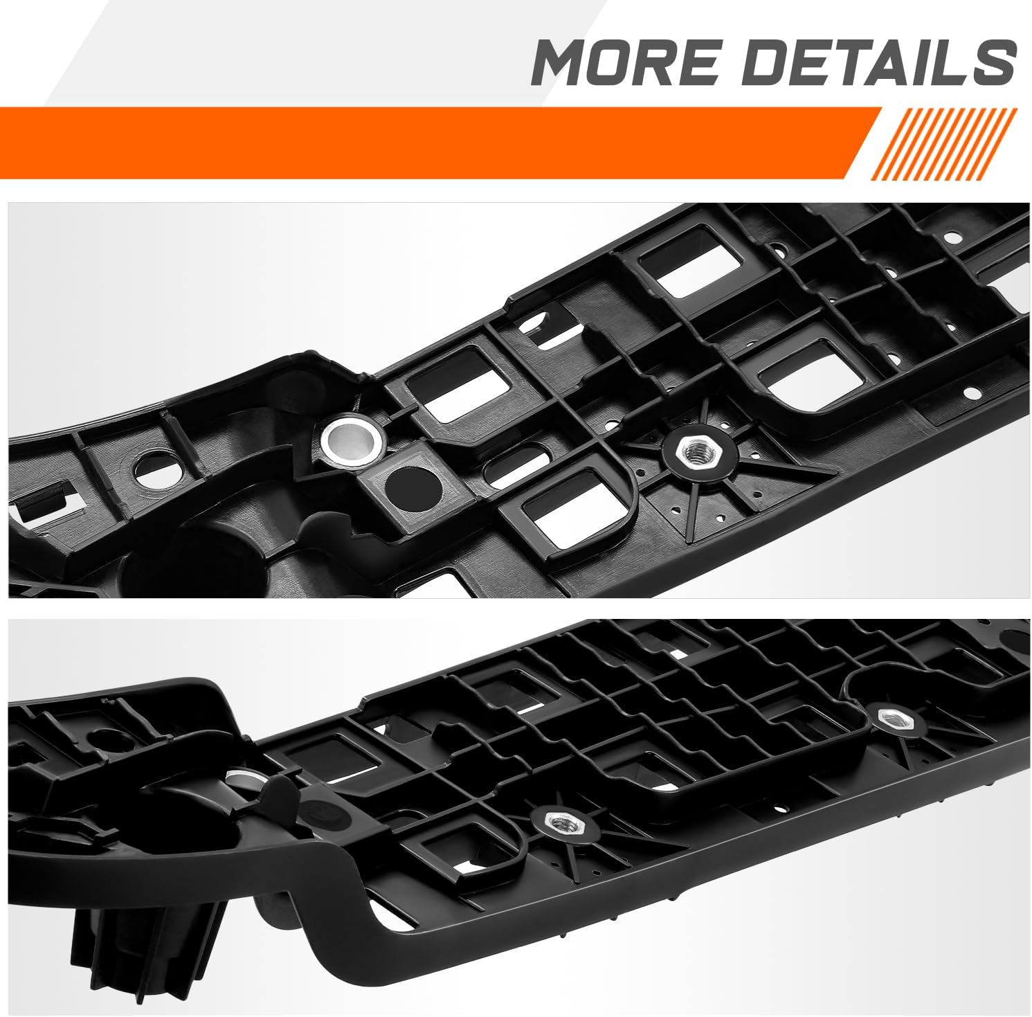 PM PERFORMOTOR Rear Bumper Shell Compatible with 2019-2026 Ram 2500 3500, Matte Black