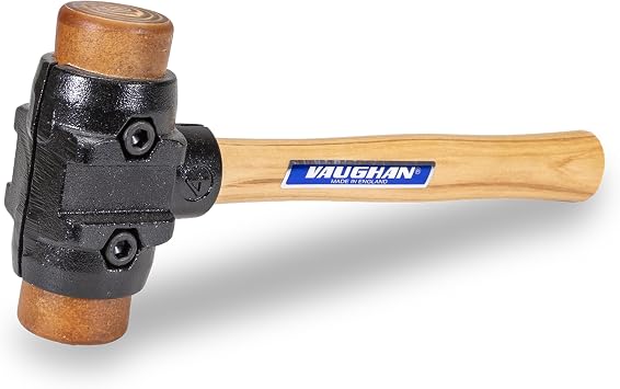 VAUGHAN Split-Head Hammer, 4-1/2 Lb, Soft Face Mallet